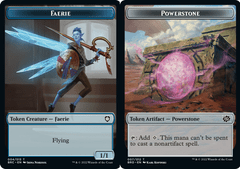 Faerie // Powerstone Double-sided Token